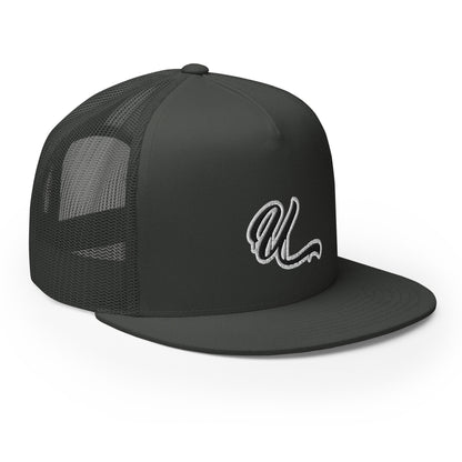 U Logo trucker cap