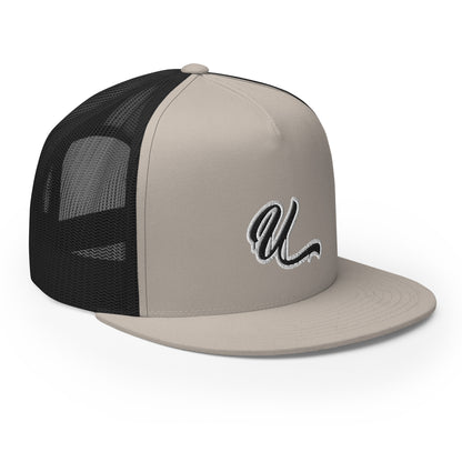 U Logo trucker cap