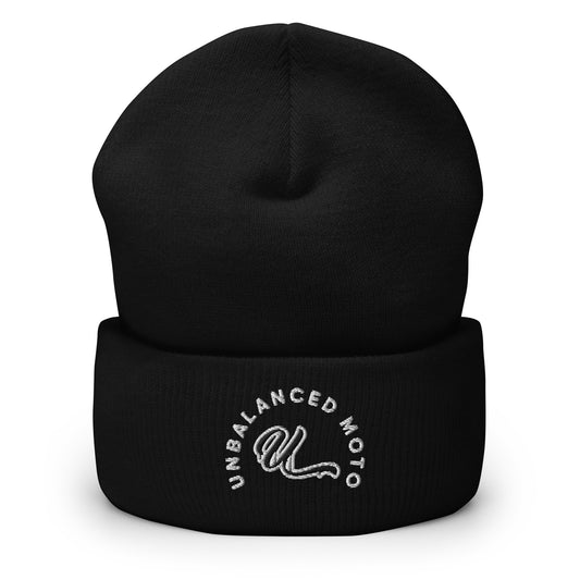 Unbalanced Moto Cuffed Beanie