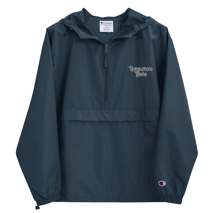 Unbalanced Champion windbreaker