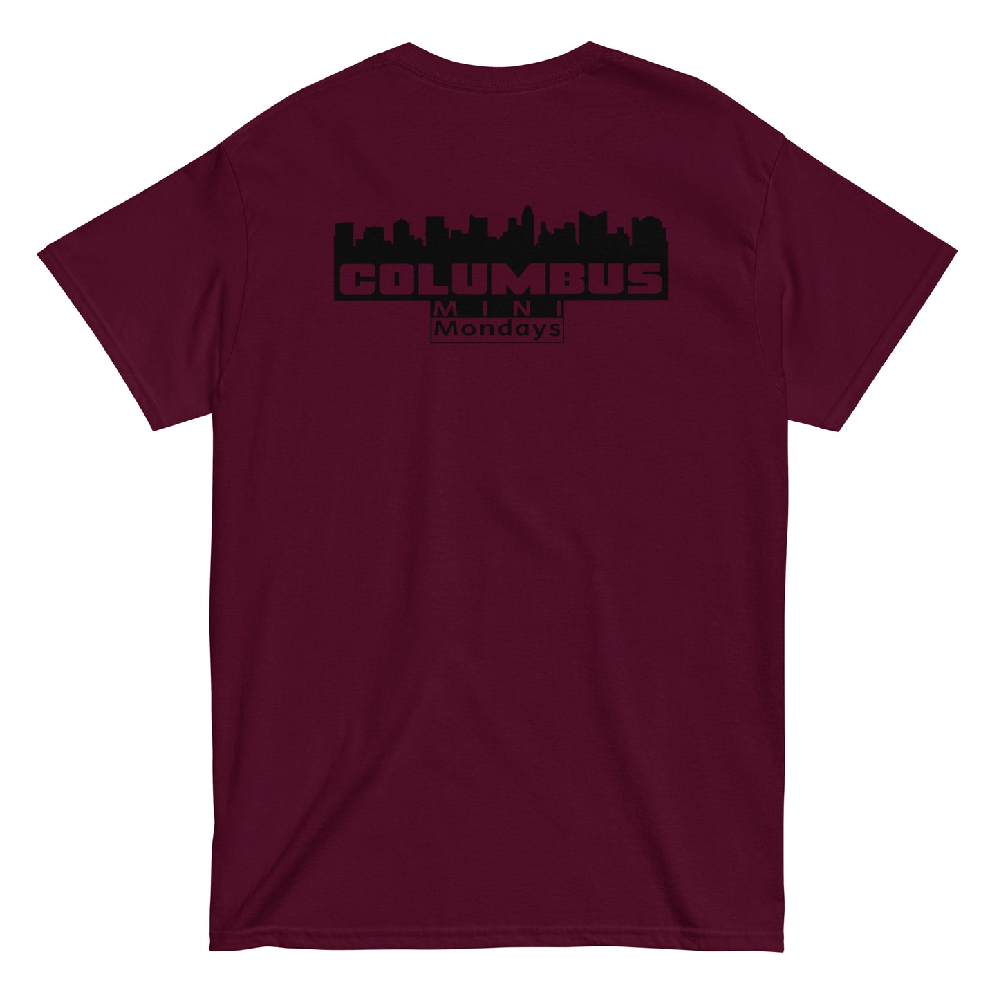 Columbus mini mondays Tee (black logo)