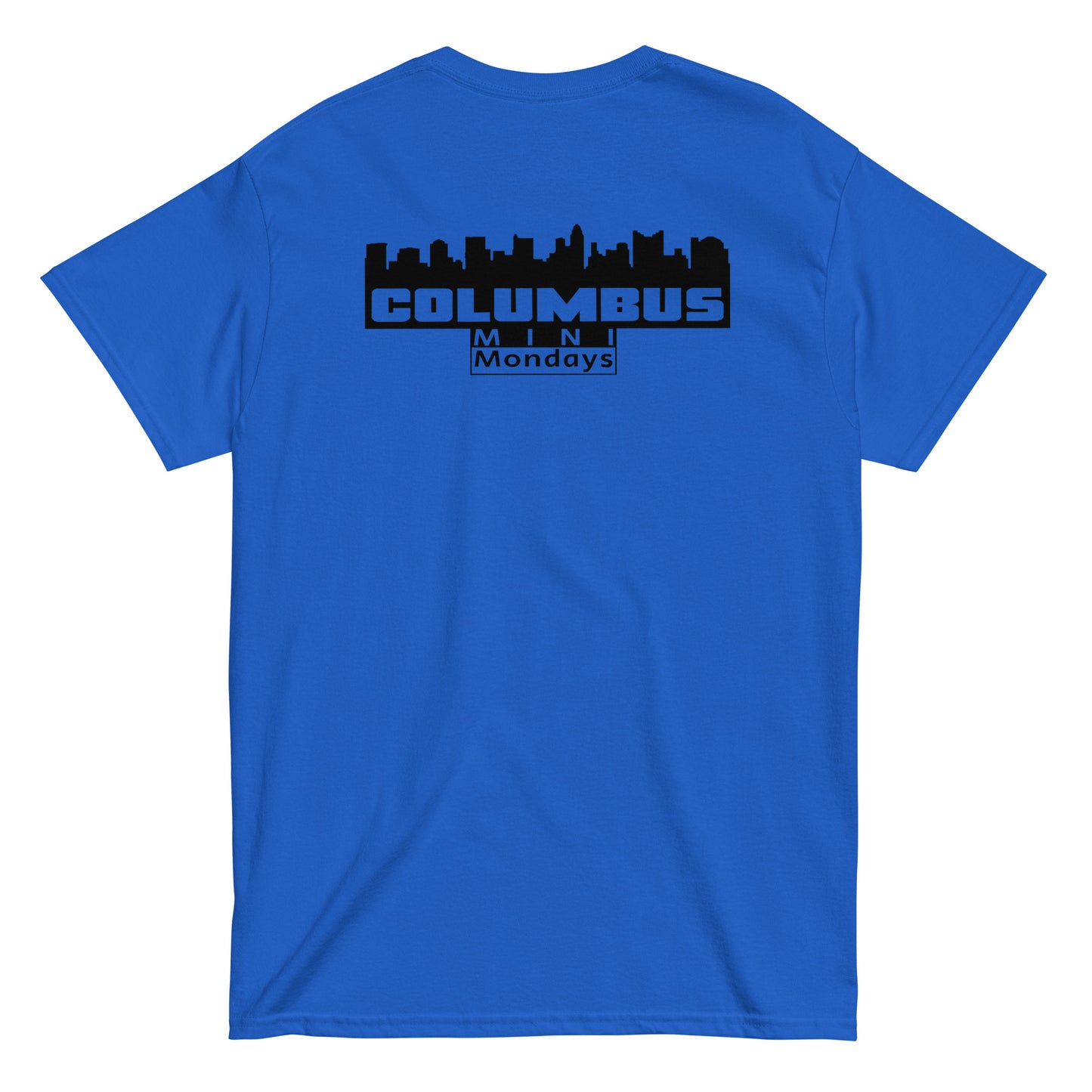 Columbus mini mondays Tee (black logo)